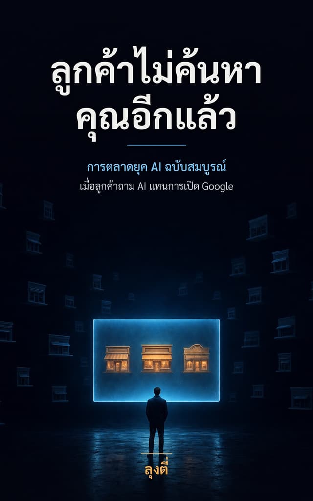 ปกหนังสือ ลูกค้าไม่ค้นหาคุณอีกแล้ว
