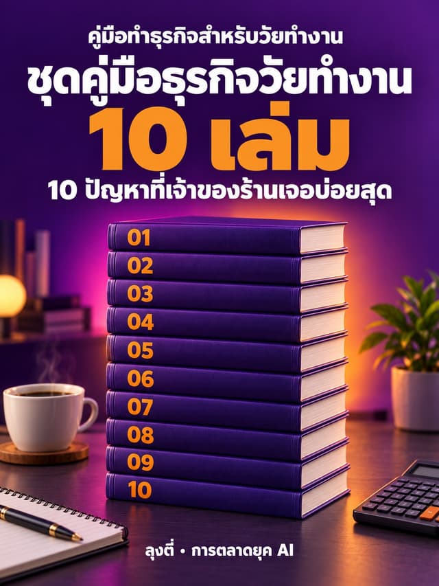 ชุดคู่มือธุรกิจวัยทำงาน 10 เล่ม